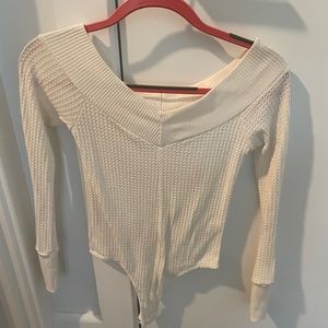 Off the shoulders bodysuit